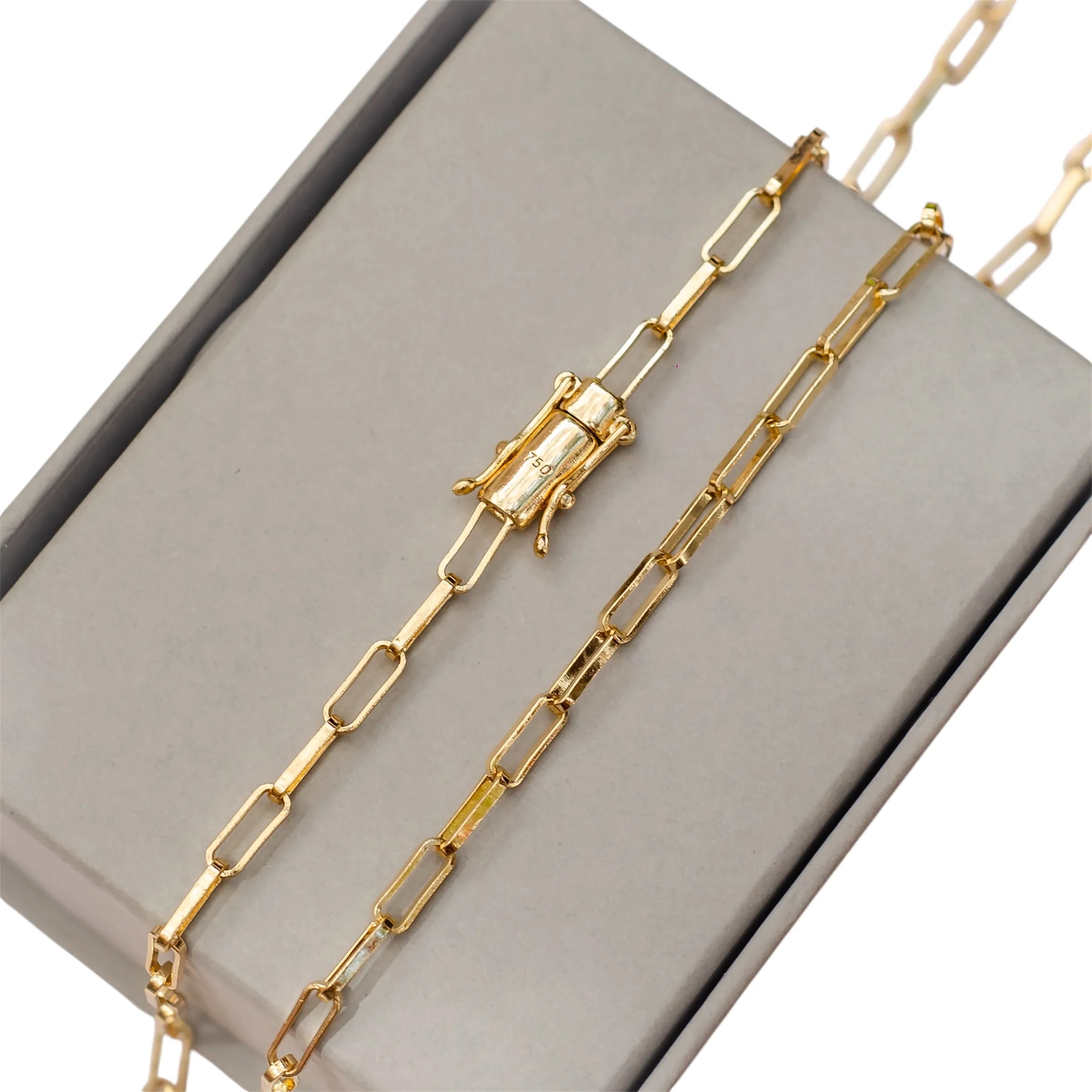 Corrente Cartier 3,5mm Banhado a Ouro 18k