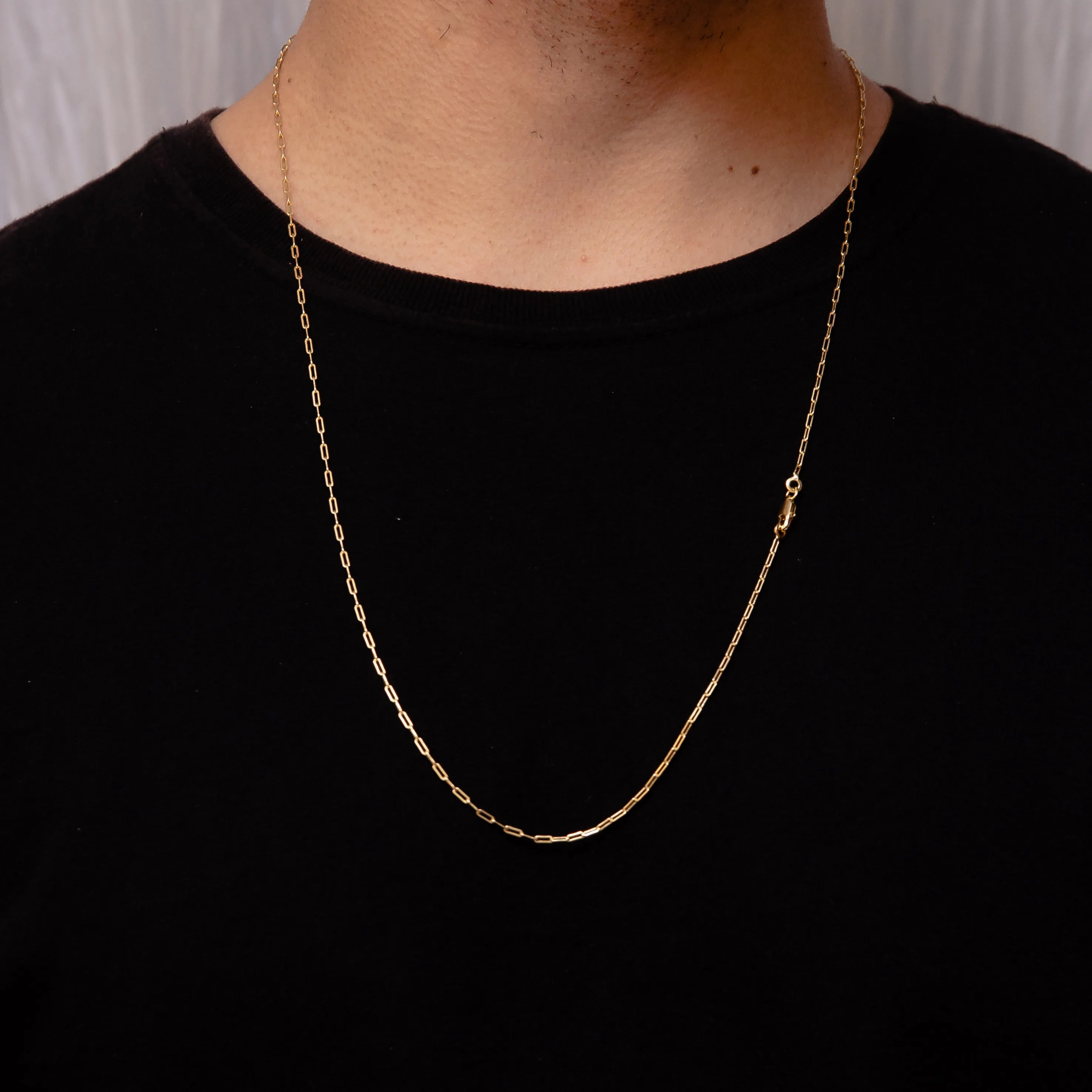 Corrente Cartier Long 2mm Banhado a Ouro 18k